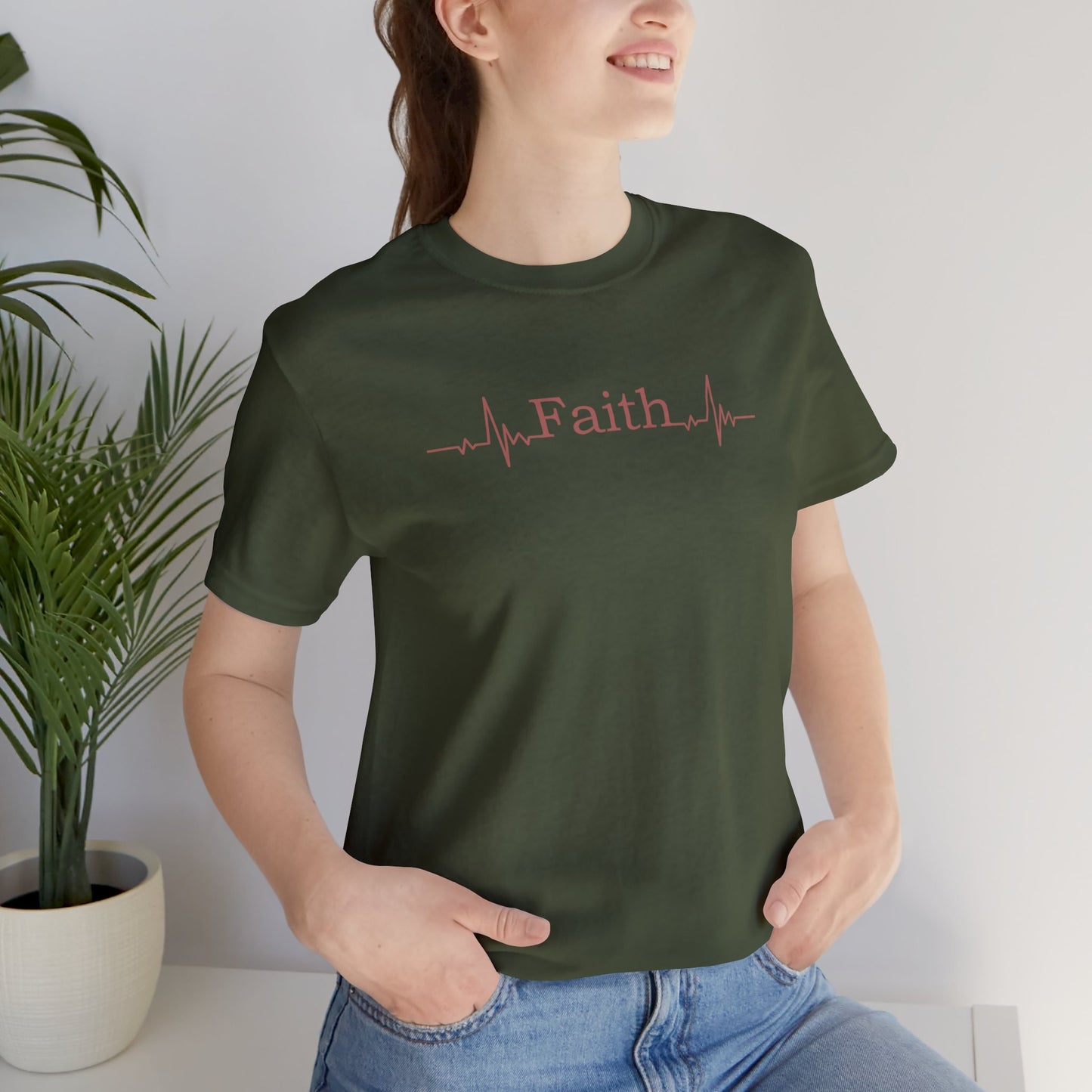 Faithful Pulse Tee 💓🙏