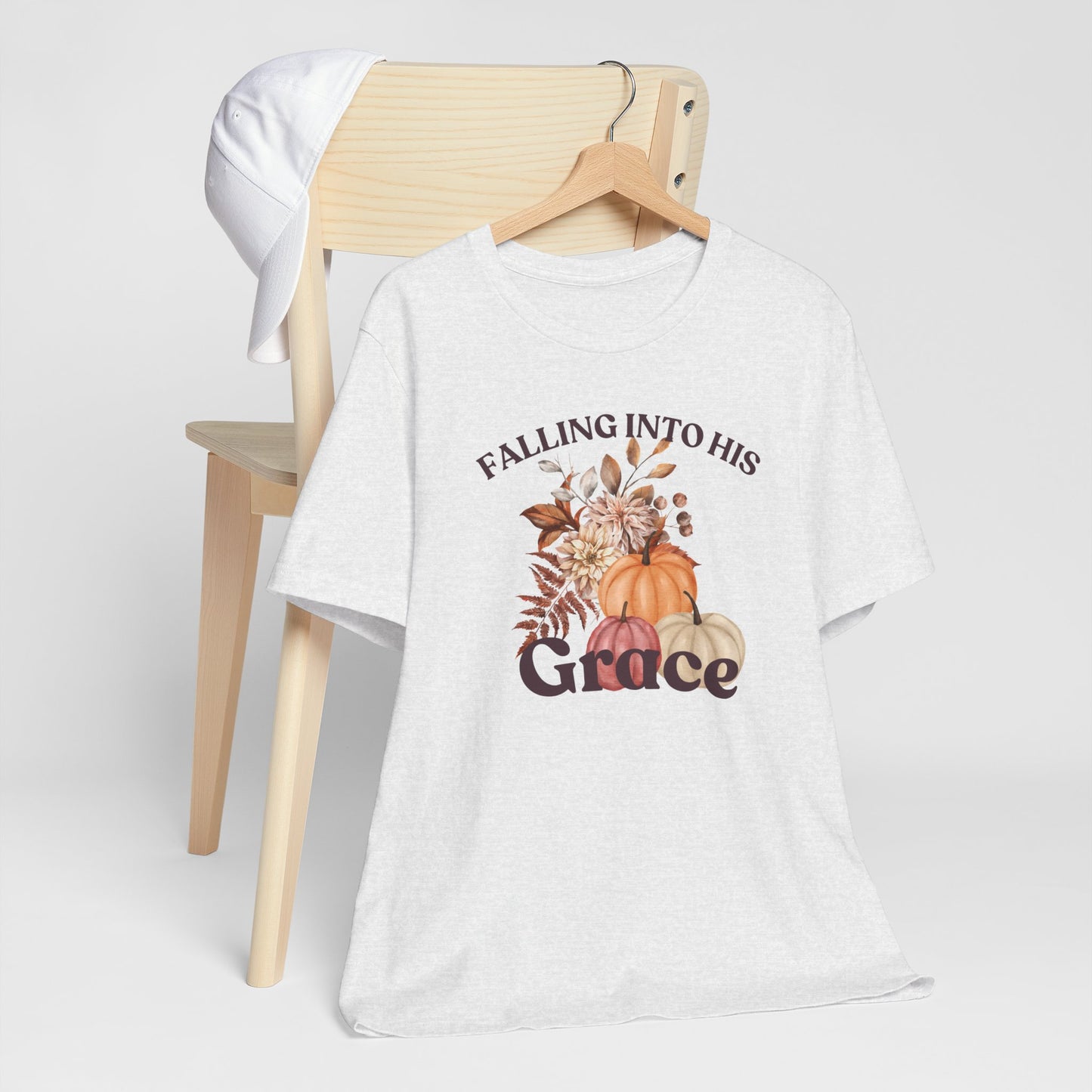 Falling into His Grace Women T-Shirt.