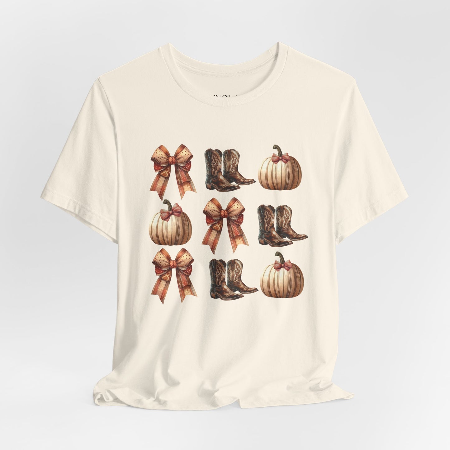 Pumpkins and Boots T-Shirts.