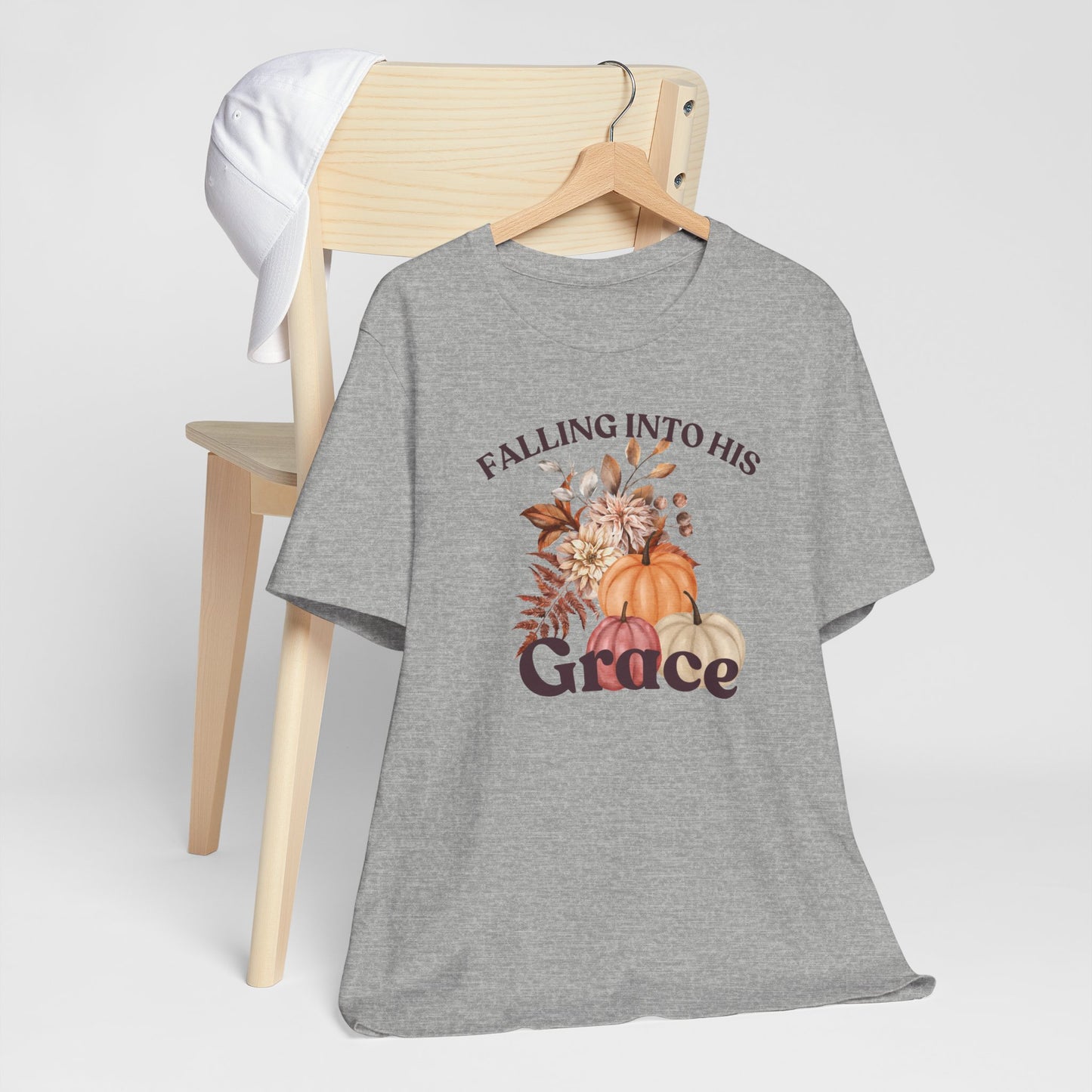 Falling into His Grace Women T-Shirt.