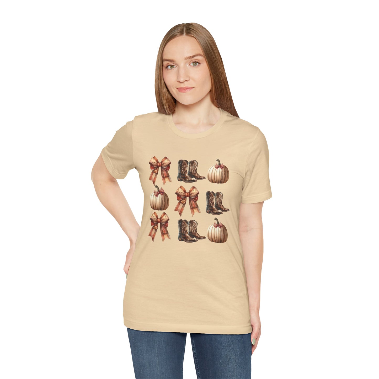 Pumpkins and Boots T-Shirts.