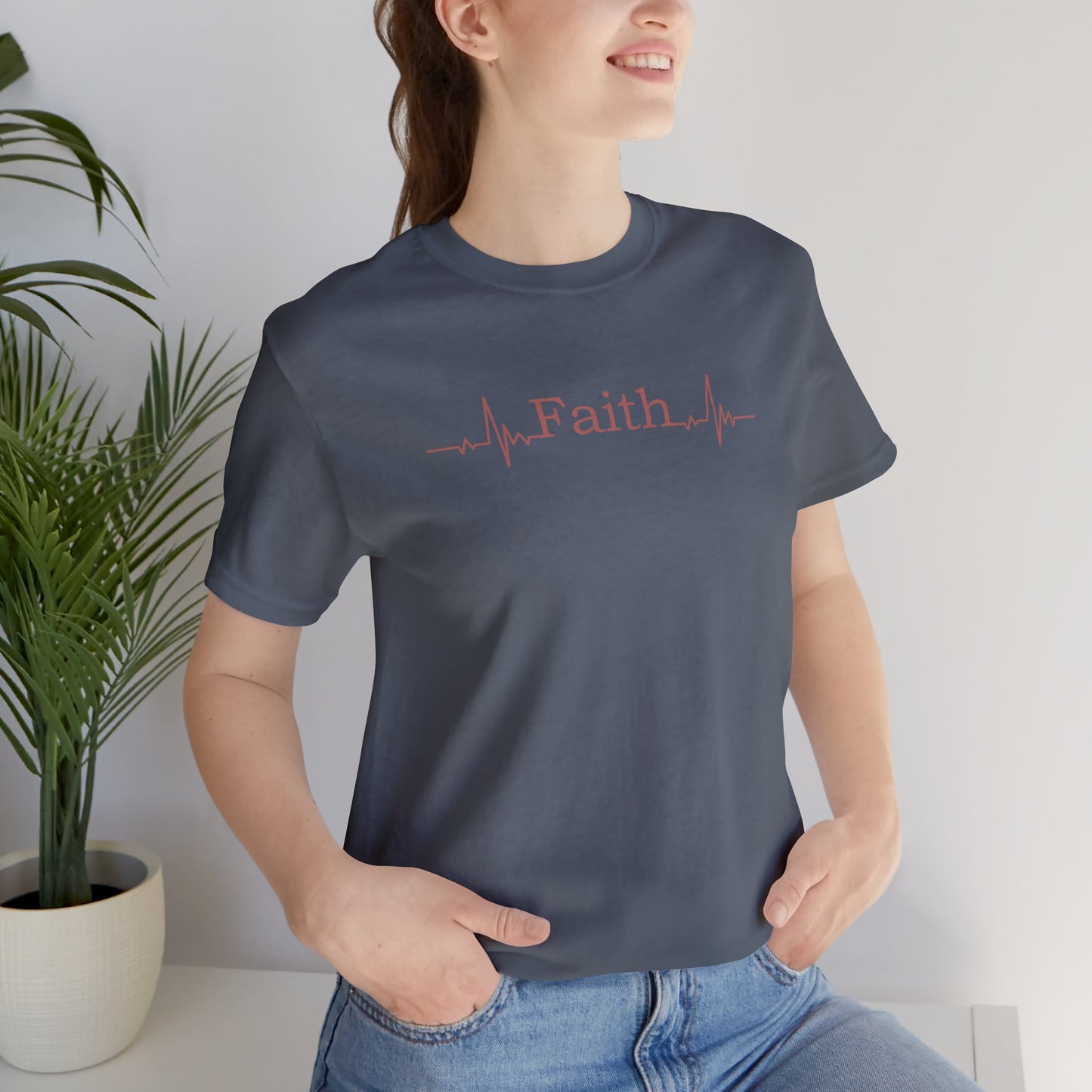 Faithful Pulse Tee 💓🙏