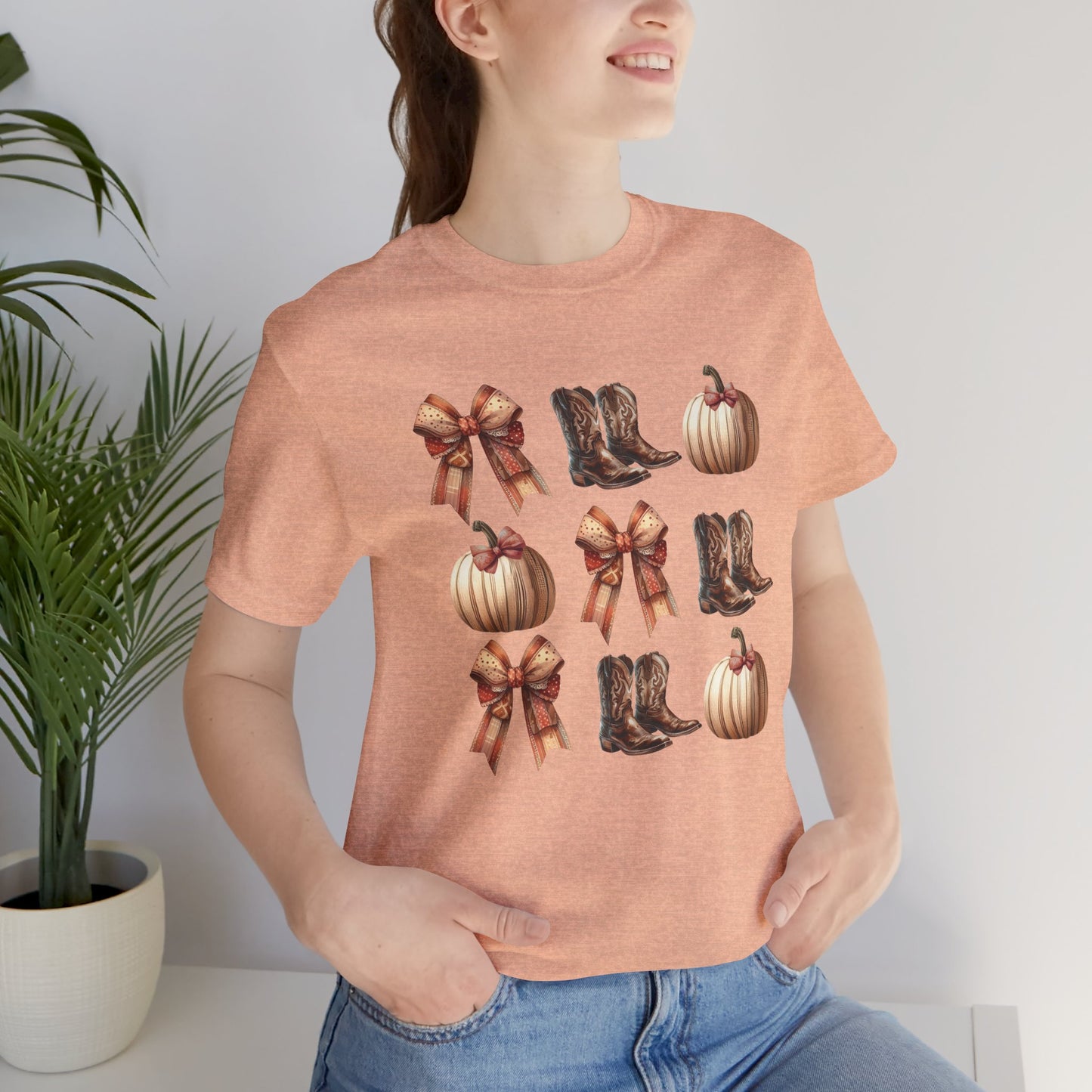 Pumpkins and Boots T-Shirts.