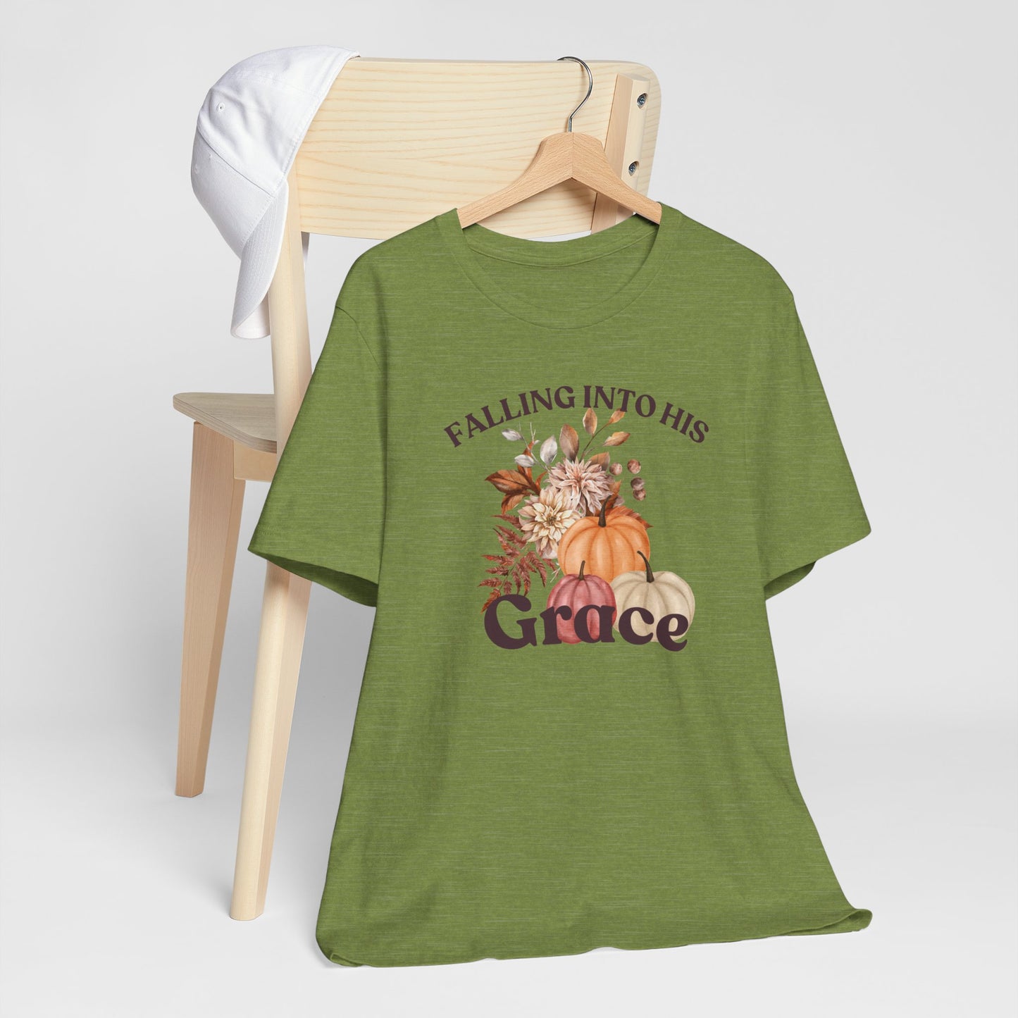 Falling into His Grace Women T-Shirt.