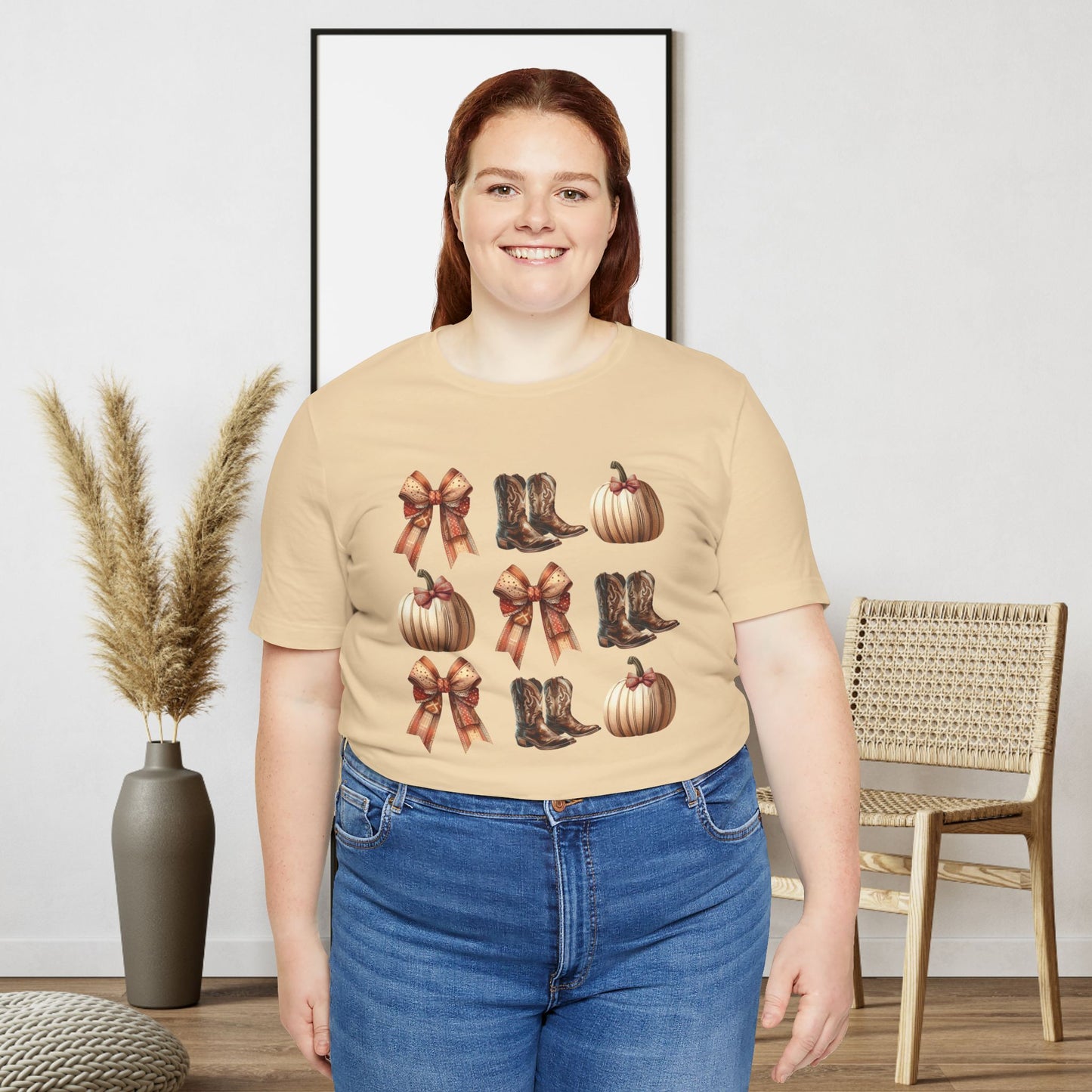 Pumpkins and Boots T-Shirts.