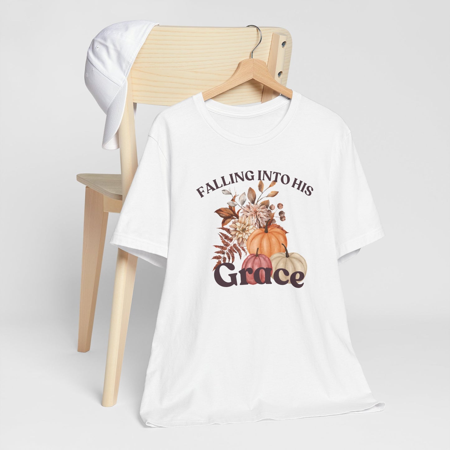 Falling into His Grace Women T-Shirt.