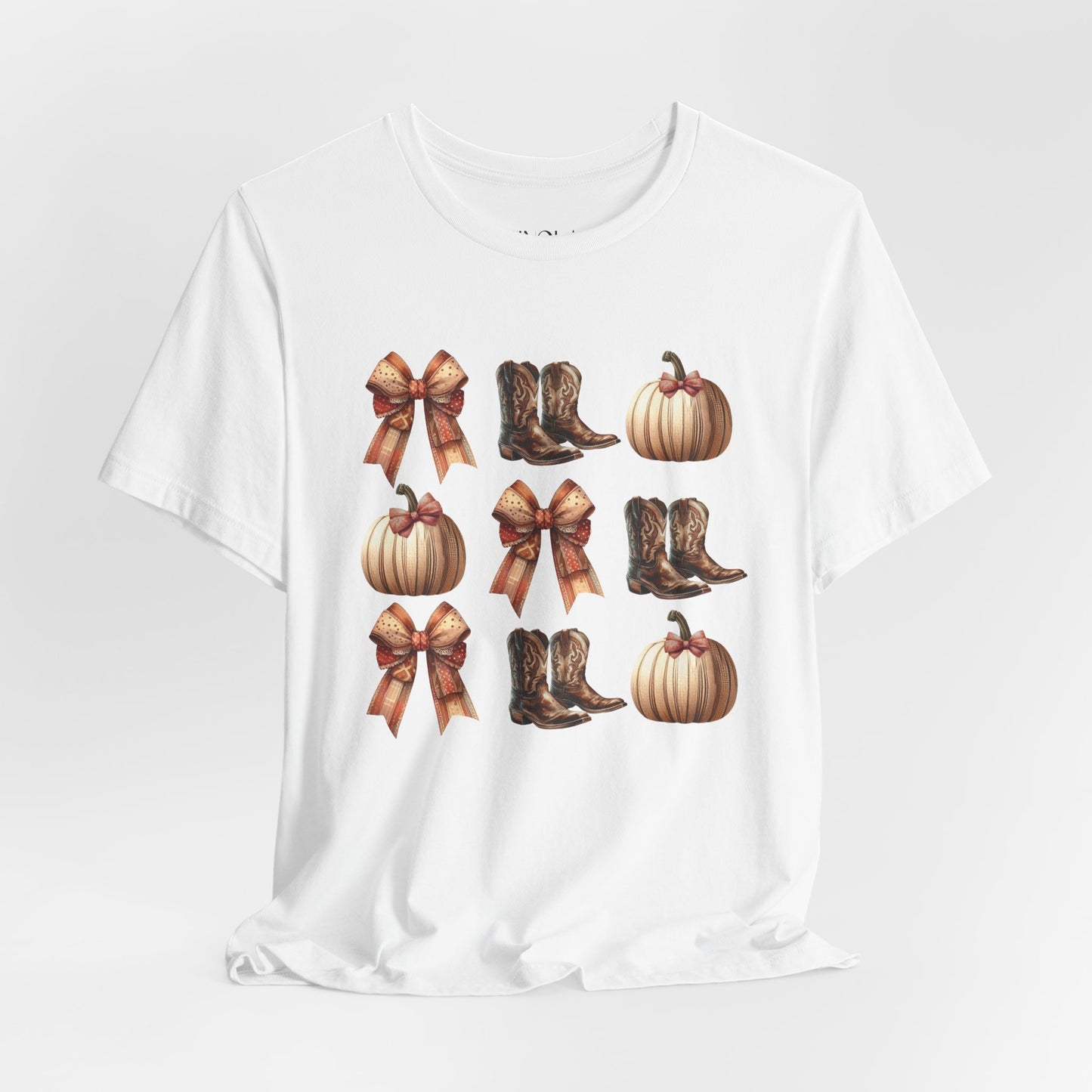 Pumpkins and Boots T-Shirts.