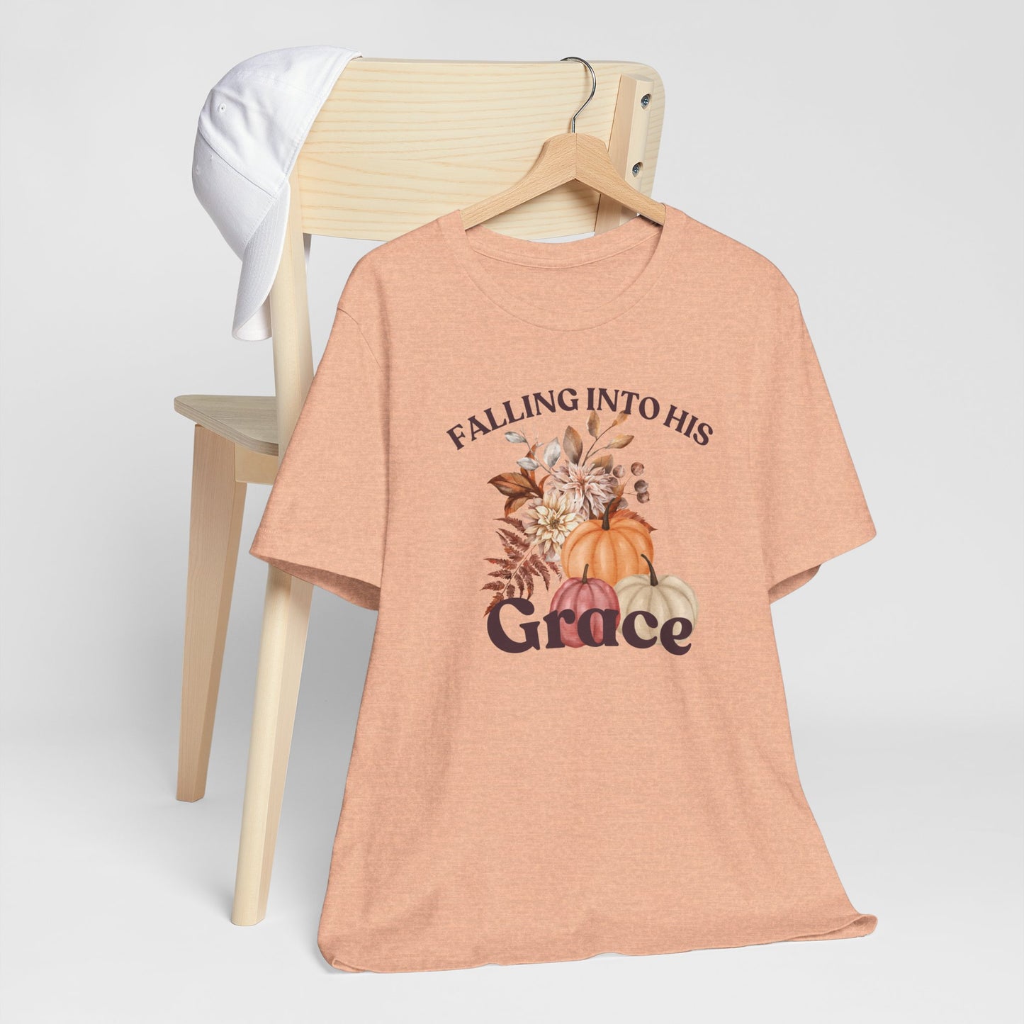 Falling into His Grace Women T-Shirt.