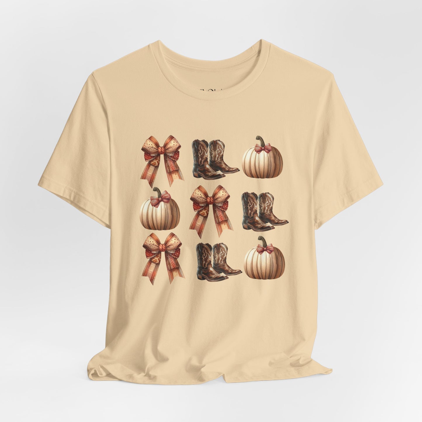 Pumpkins and Boots T-Shirts.