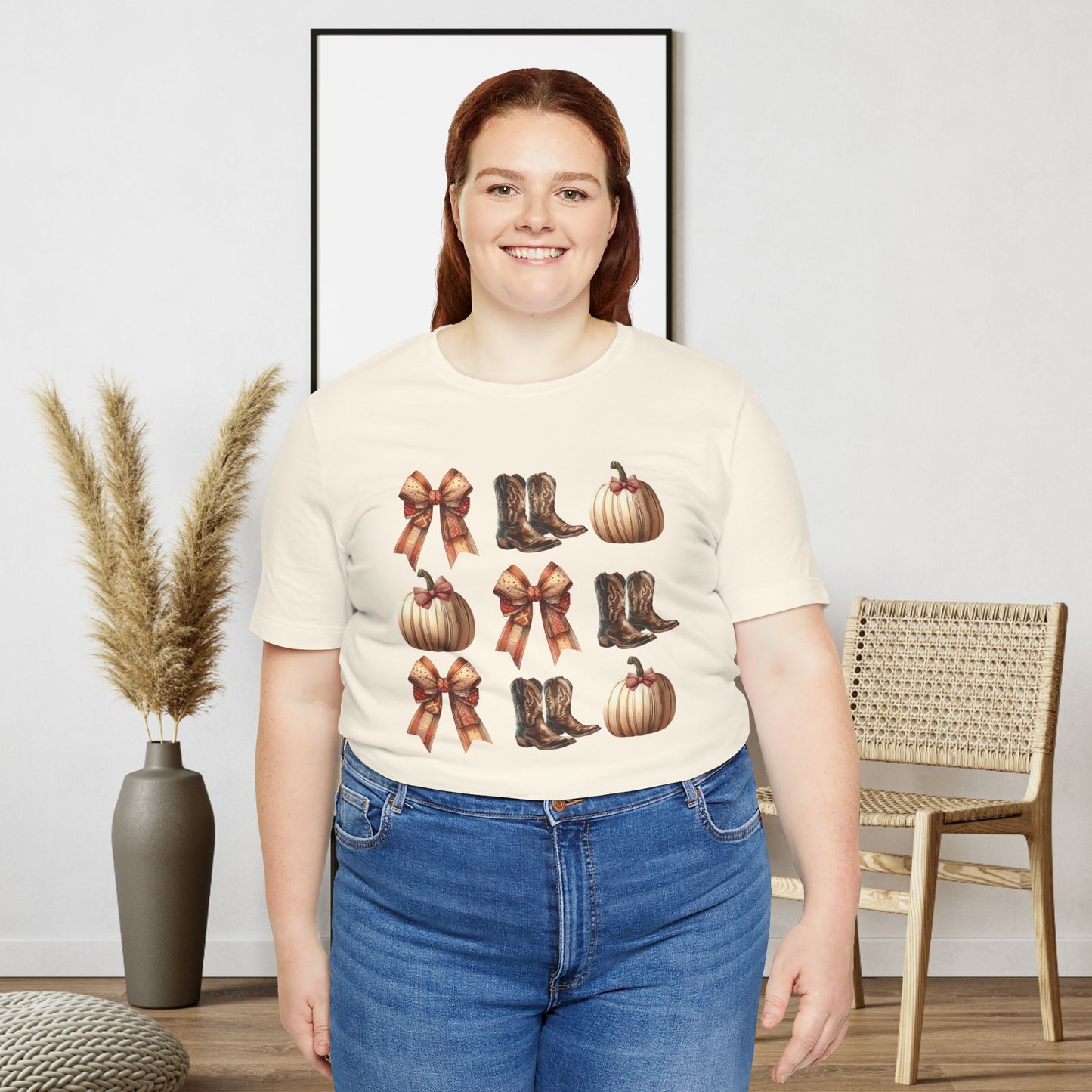 Pumpkins and Boots T-Shirts.