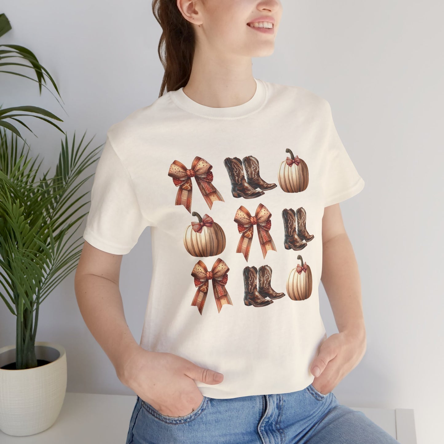 Pumpkins and Boots T-Shirts.