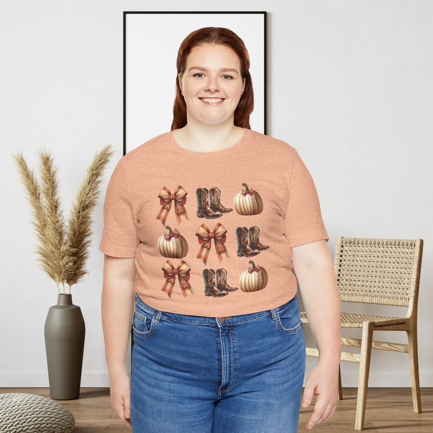 Pumpkins and Boots T-Shirts.