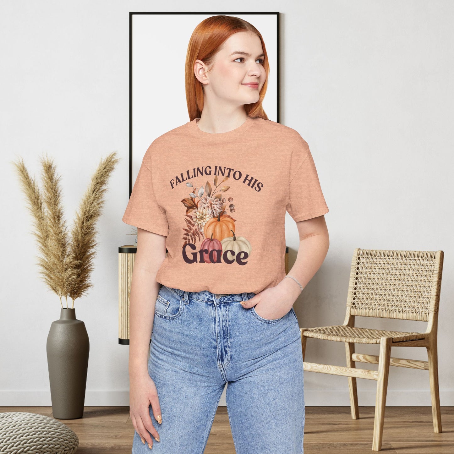 Falling into His Grace Women T-Shirt.
