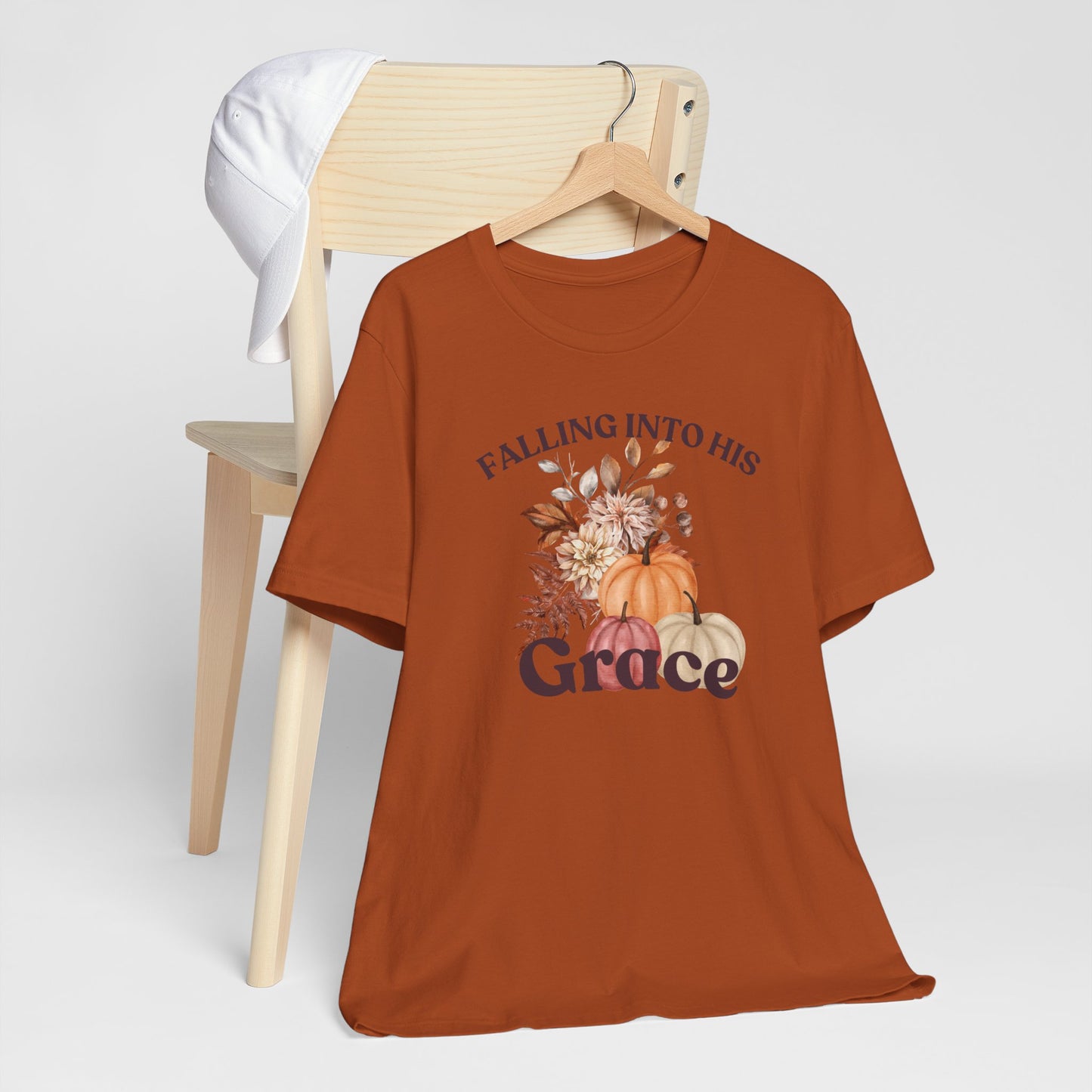 Falling into His Grace Women T-Shirt.