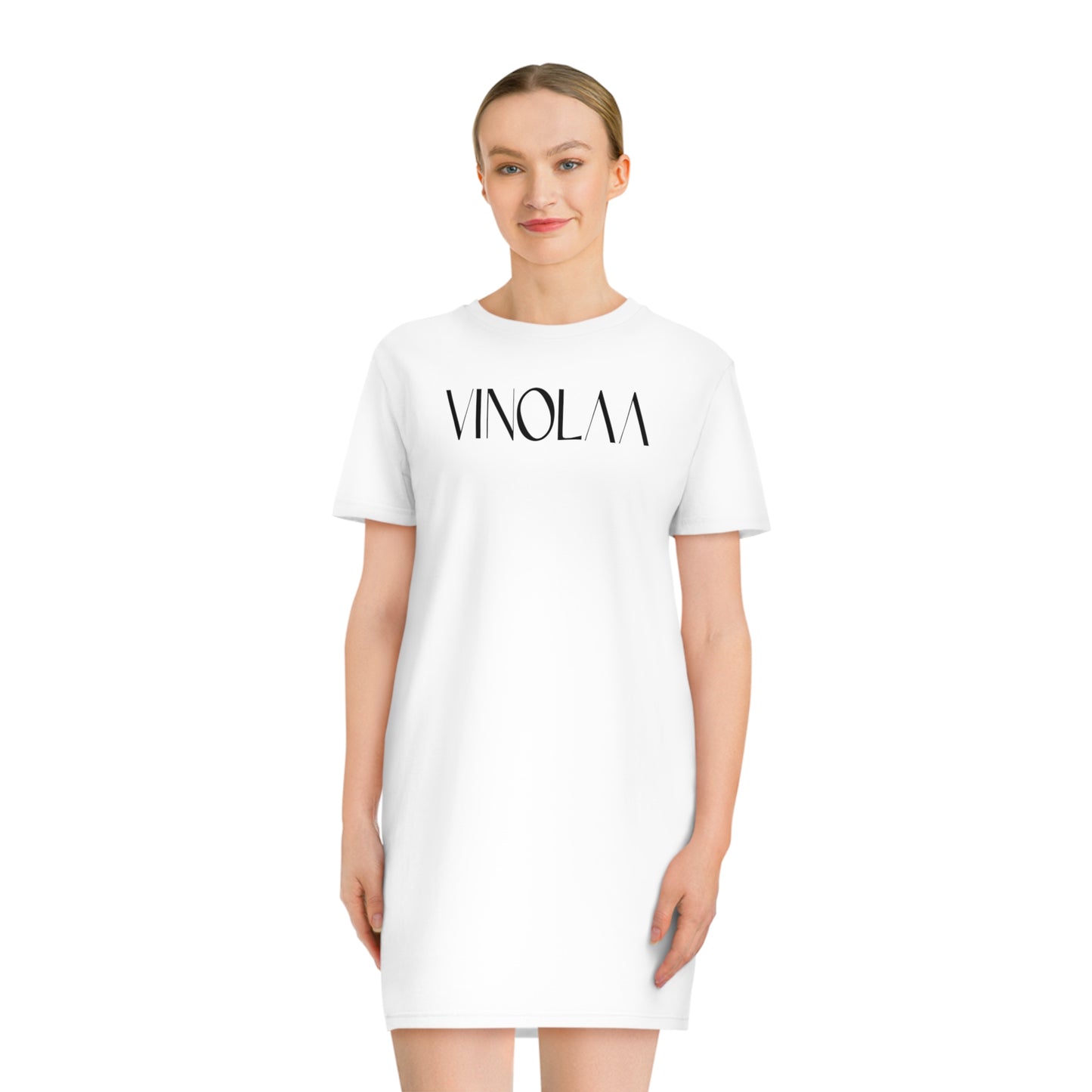 Vinolaa Logo T-Shirt Dress.