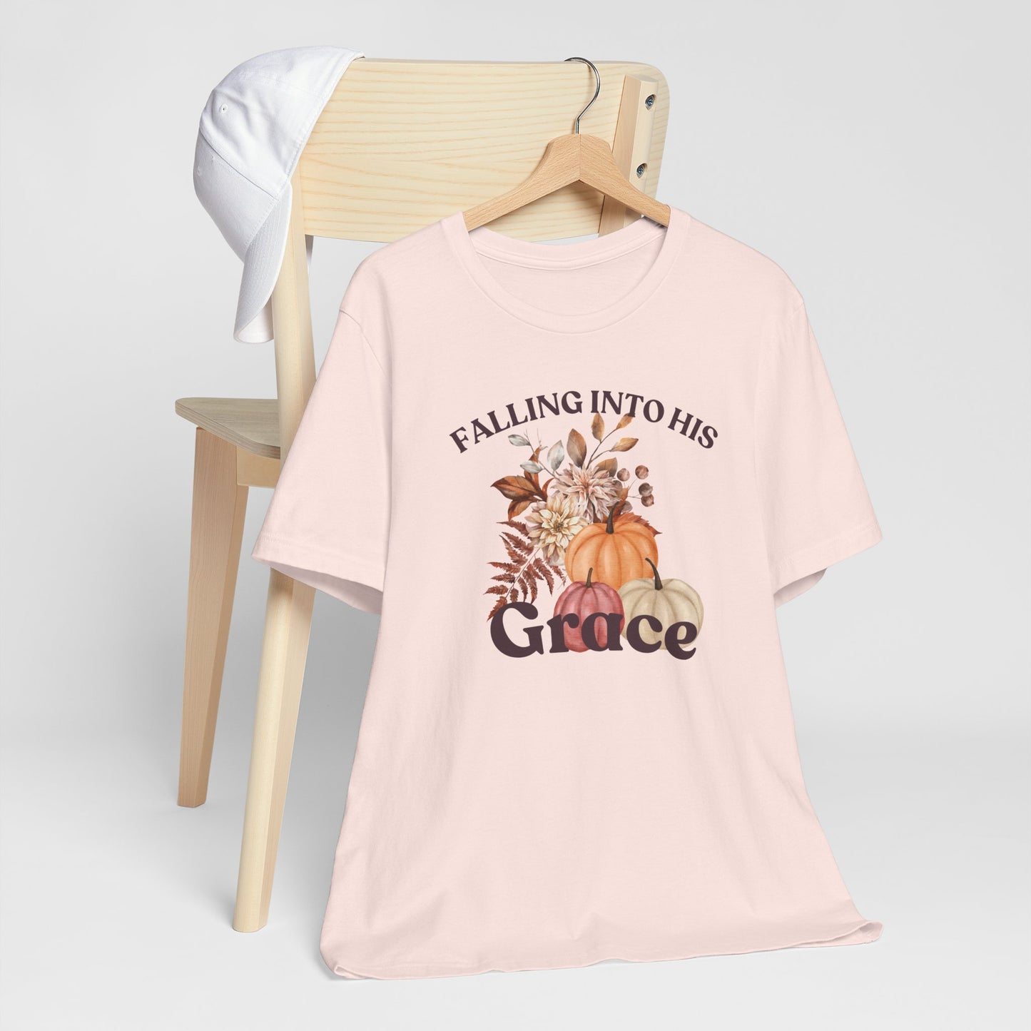 Falling into His Grace Women T-Shirt.